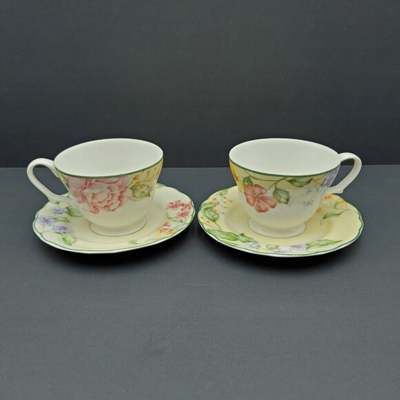 Westbury Court Christina Tea Cups & Saucers Floral Coffee Tea Sets - Picture 4 of 7